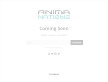 Tablet Screenshot of animanations.com